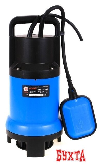Дренажный насос Калибр НПЦ-750/35П 2