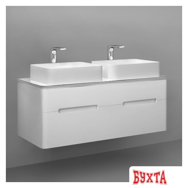 Мебель для ванных комнат Raval Тумба под умывальник Bosko 120 Bos.01.120/P/W/JR 4