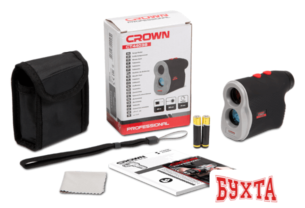 Лазерный дальномер Crown CT44038 2