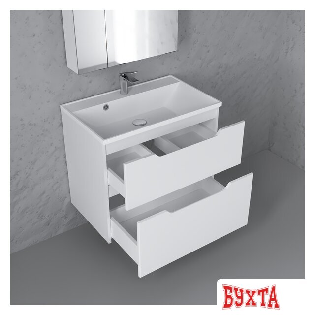 Мебель для ванных комнат Raval Тумба под умывальник Wector 70 Wct.01.70/P/W/MD 5
