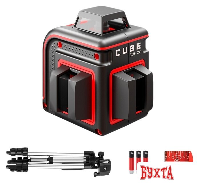 Лазерный нивелир ADA Instruments Cube 360-2V Professional Edition А00570 1