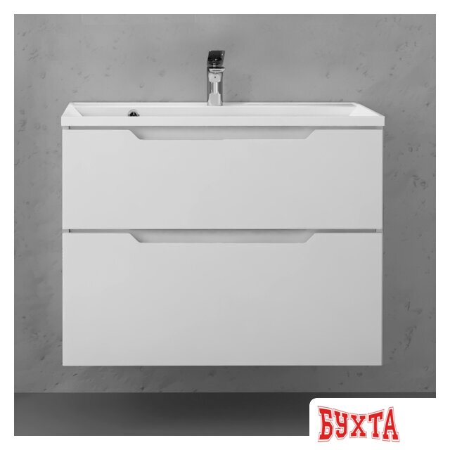 Мебель для ванных комнат Raval Тумба под умывальник Wector 80 Wct.01.80/P/W/MD 2