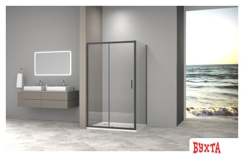 Душевой уголок Aquabath AB-11C-1290-2000-GY 2