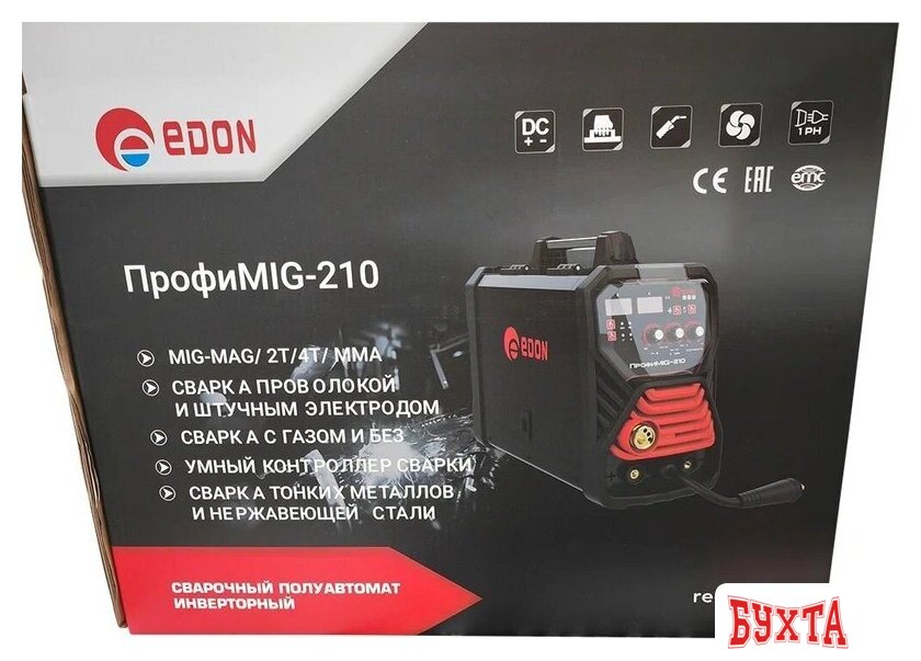 Сварочный инвертор Edon ПрофиMIG-210 4