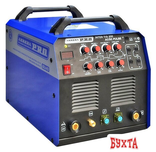 Сварочный инвертор AuroraPRO Inter TIG 200 AC/DC Pulse