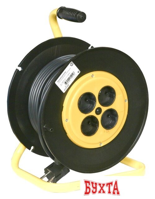 Удлинитель на катушке Калибр УСК1-50 (2x1,5)