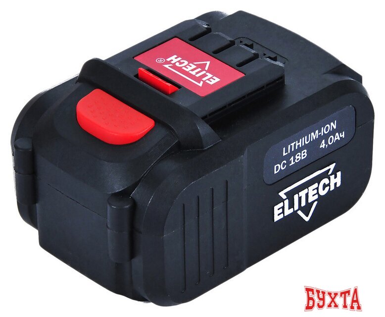 Аккумулятор ELITECH 1820.067700 (18В/4 Ah)