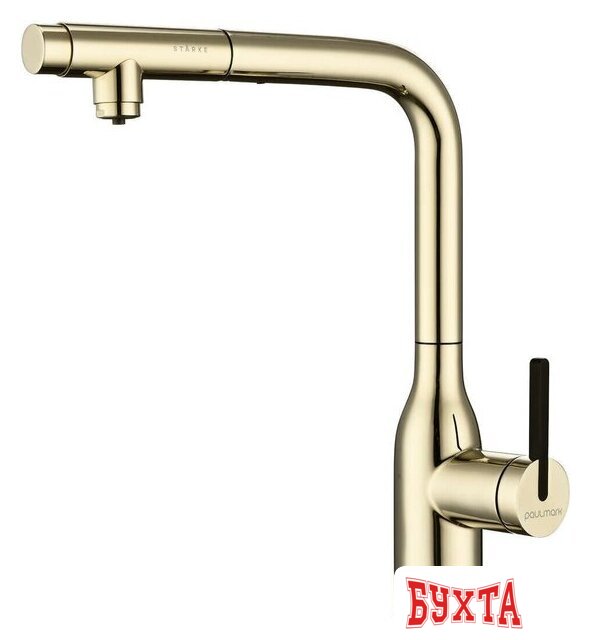 Смеситель Paulmark Viper Vi213105-G (золото) 1