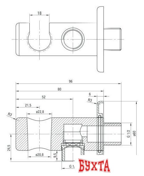 Смеситель Deante 006W 4