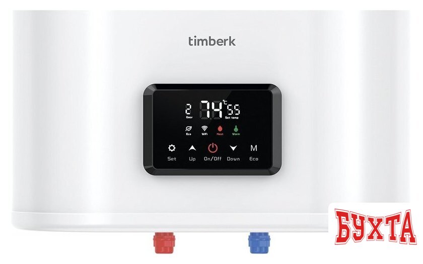 Накопительный электрический водонагреватель Timberk Home Intellect T-WSS80-N72-V-WF 2