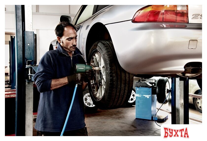 Пневматический гайковерт Metabo DSSW 360 SET 1/2 604118500 2