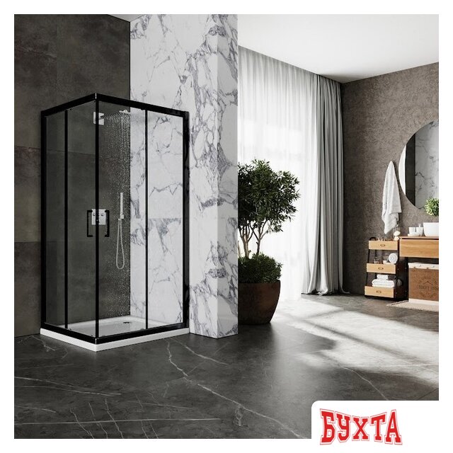 Душевой уголок Roxen Caspia 55060-90B 90х90 5