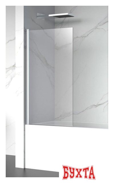 Стеклянная шторка для ванны Aquabath AB-YR01-700-1500