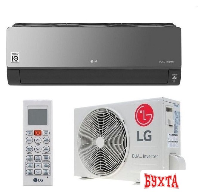 Кондиционер LG ARTCOOL Mirror AC12BK 2