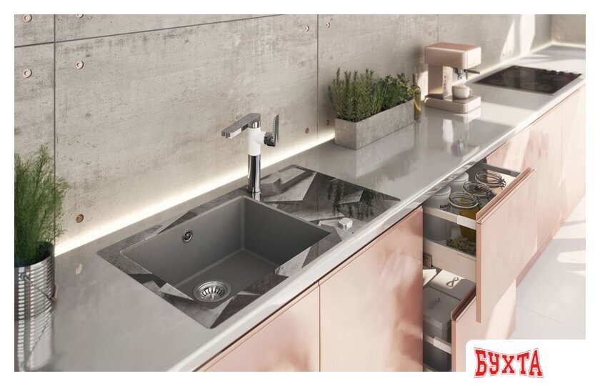 Смеситель Deante Gardenia BEG W630 (хром/белый) 2