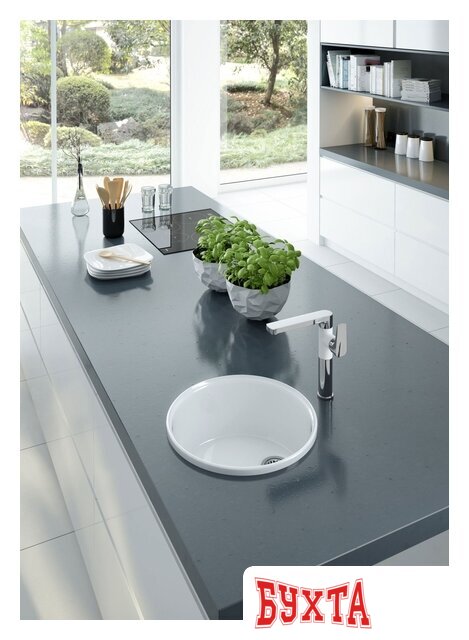 Смеситель Deante Gardenia BEG W630 (хром/белый) 3