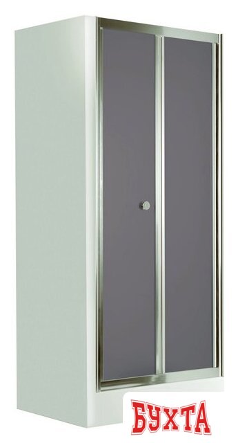 Душевая дверь Deante Flex 90 KTL 421D (хром/графитовое) 1