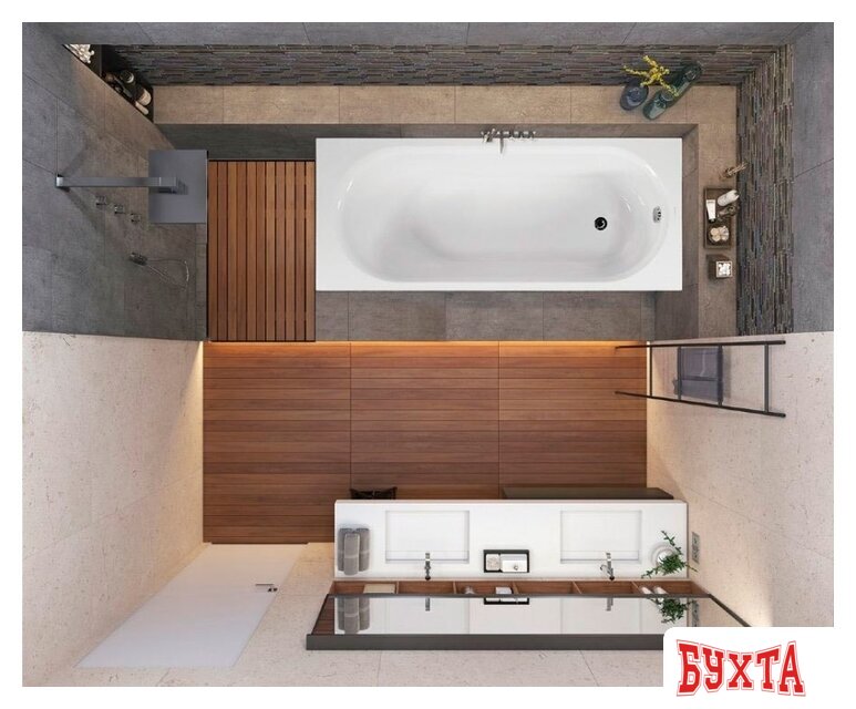 Ванна VagnerPlast Kasandra 180x70 2