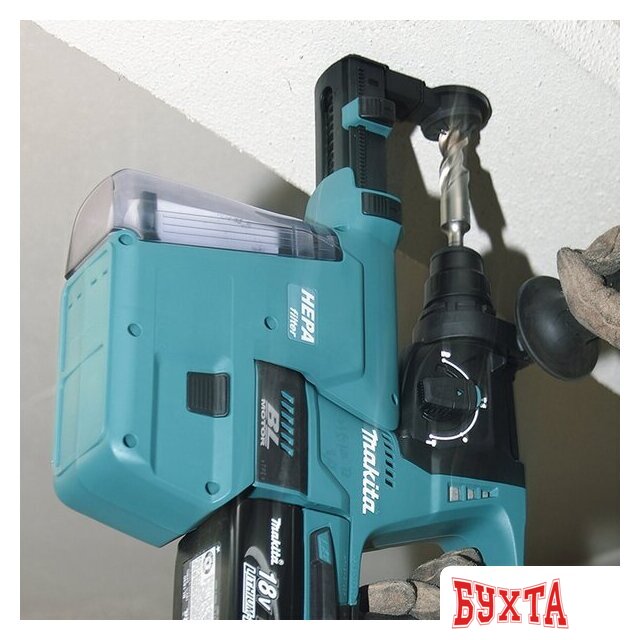 Перфоратор Makita DHR242RT (с 1-им АКБ, кейс) 2