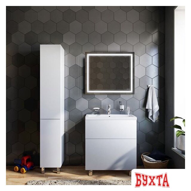 Мебель для ванных комнат AM.PM Зеркало Gem 80 M91AMOX0801WG 5