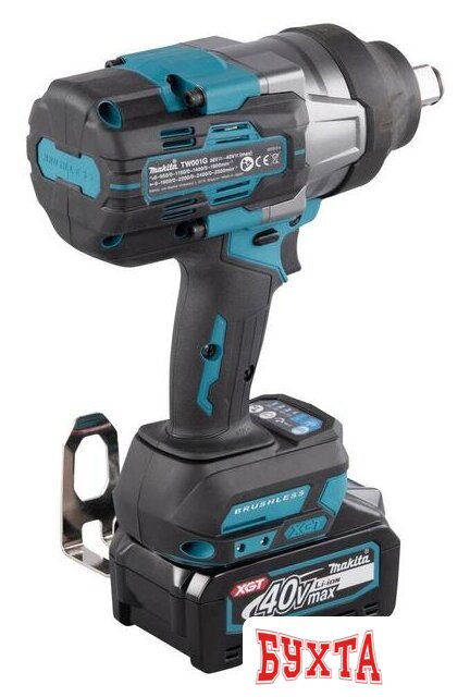 Гайковерт Makita TW001GM201 (с 2-мя АКБ, кейс) 5
