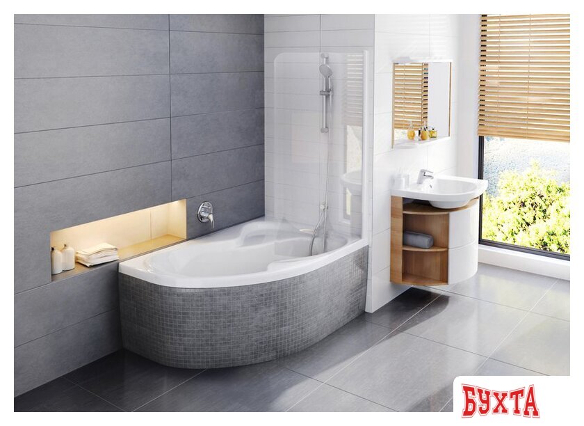 Ванна Ravak Rosa II 170 x 105 R [C421000000] 3