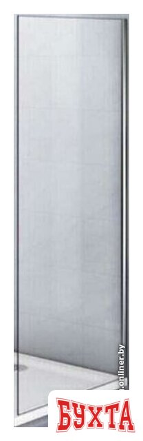 Душевая стенка Veconi 100x185 KP03-90-01-C5 (стекло прозрачное/хром)