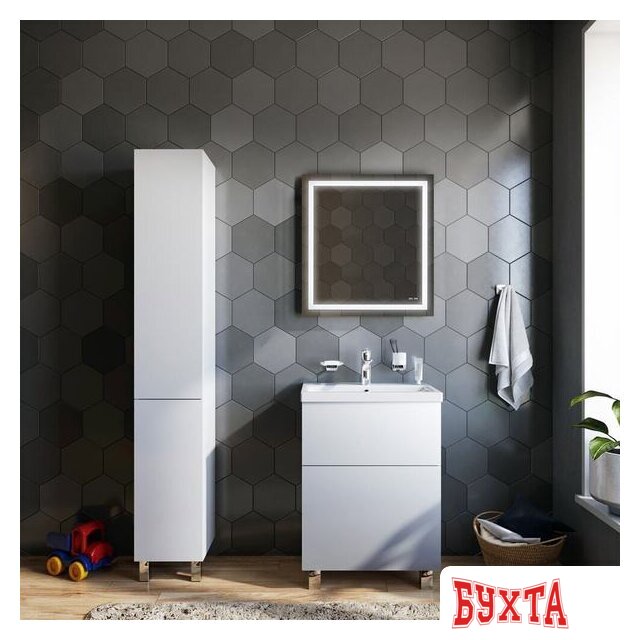 Мебель для ванных комнат AM.PM Зеркало Gem 65 M91AMOX0651WG 5