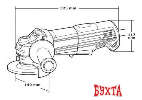 Угловая шлифмашина Makita GA5050R 3