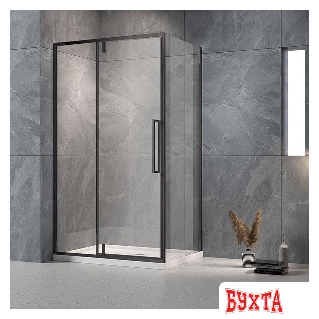 Душевой уголок Veconi RV-034B RV034B-11080-01-C7 1