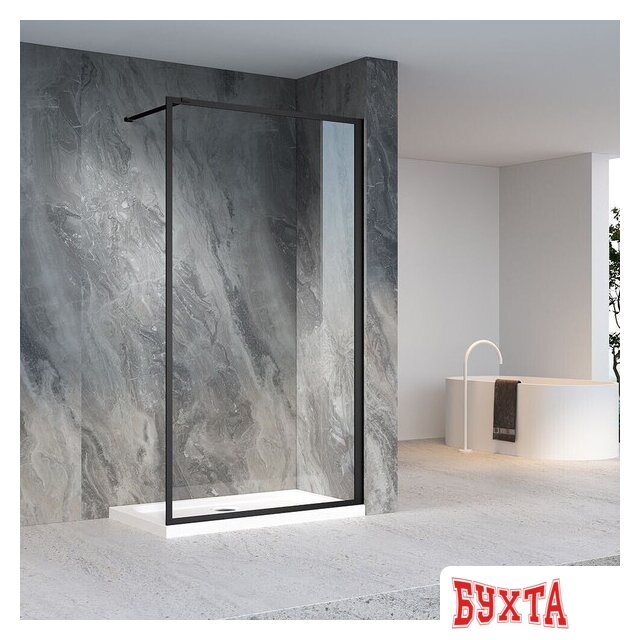 Душевая стенка Veconi KR-81B KR81B-90-01-C8 1