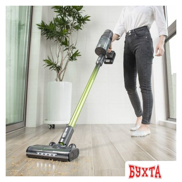 Пылесос Greenworks GD24SVK4 (с АКБ и ЗУ) 4