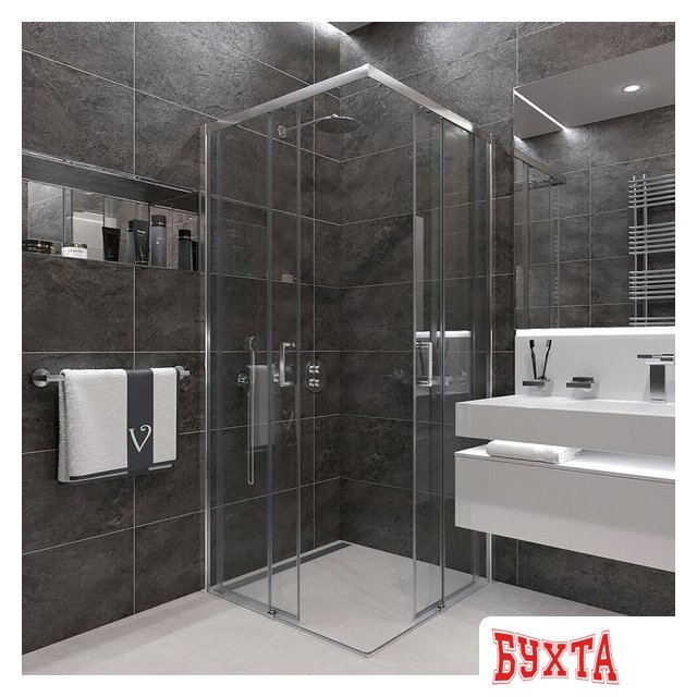 Душевой уголок Veconi RV-47 RV47-90-01-C4 2