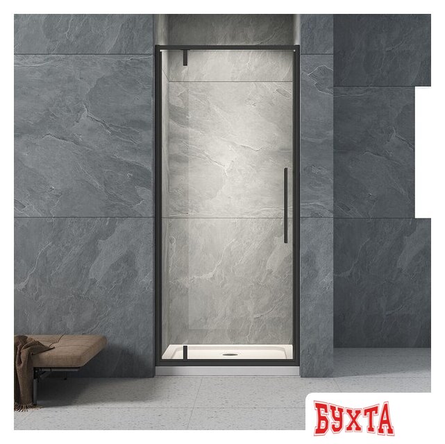 Душевая дверь Veconi VN-33B VN33B-80-01-C7 1