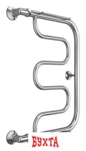 Полотенцесушитель TERMINUS Фокстрот 1" 600x400 бп (хром) 2