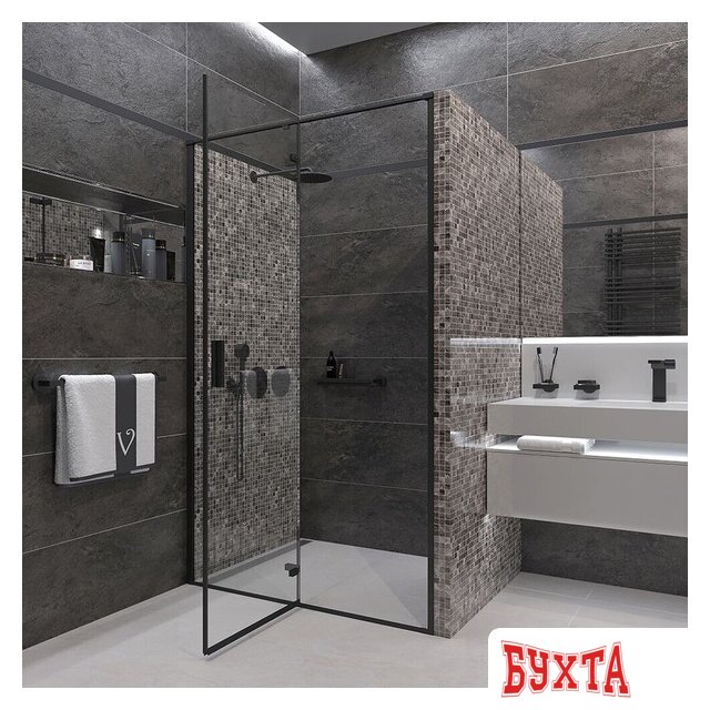 Душевая дверь Veconi VN-73B VN73B-100-01-C4 2