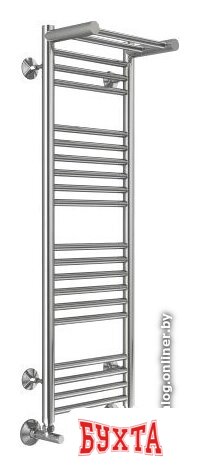 Полотенцесушитель TERMINUS Аврора П20 300x1000 с полкой нп (хром) 2