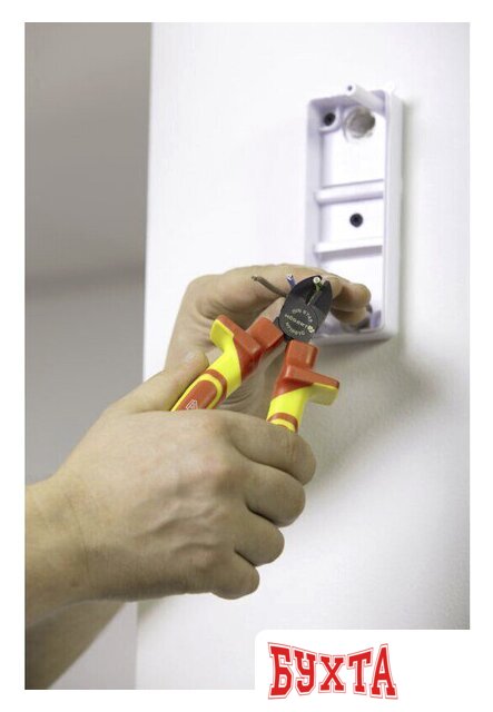 Кусачки боковые (бокорезы) Hoegert Technik HT1P909 3