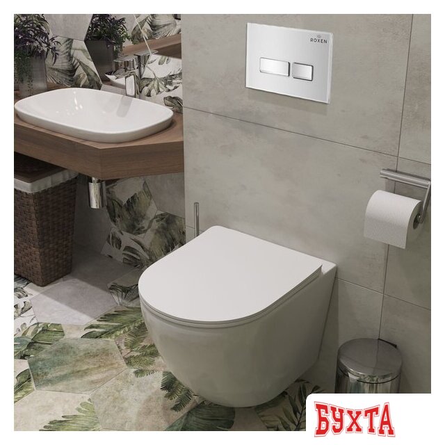 Инсталляция для унитаза Roxen StounFix Dual Fresh 871161 5