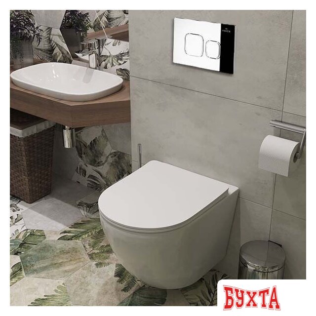 Инсталляция для унитаза Roxen StounFix Dual Fresh 830081 3