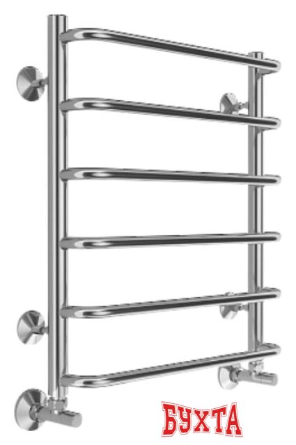 Полотенцесушитель TERMINUS Стандарт П6 500x600 нп (хром) 1