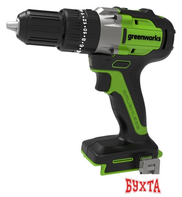 Ударная дрель-шуруповерт Greenworks GD24DD60 3704107 (без АКБ) 1