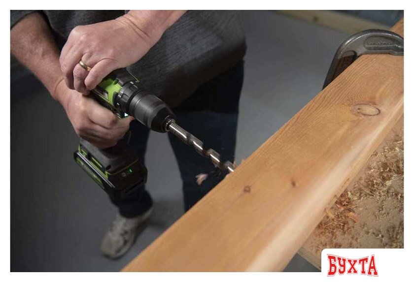 Ударная дрель-шуруповерт Greenworks GD24DD60 3704107 (без АКБ) 3