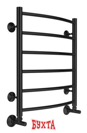 Полотенцесушитель TERMINUS Классик П6 500x600 RAL 9005 нп (черный)