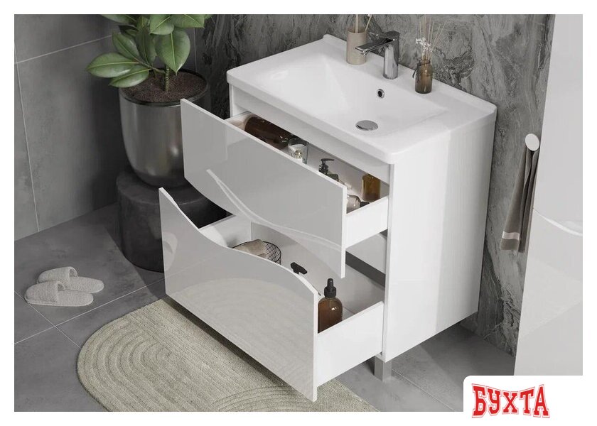 Мебель для ванных комнат Volna Тумба под умывальник 60.2Y Миранда (напольная) 3