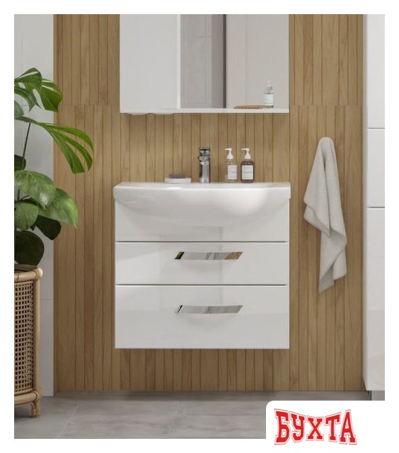 Мебель для ванных комнат Volna Тумба под умывальник Onda 70.2Y 3