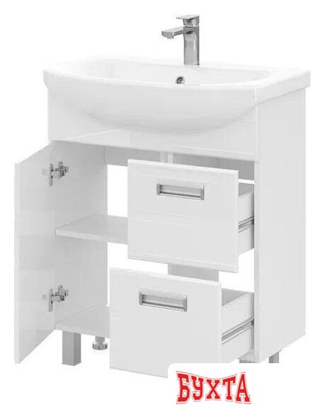 Мебель для ванных комнат Volna Тумба под умывальник Joli 70.1D.2Y 2