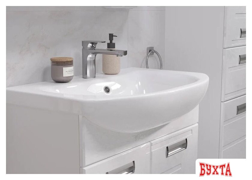 Мебель для ванных комнат Volna Тумба под умывальник Joli 70.1D.2Y 5