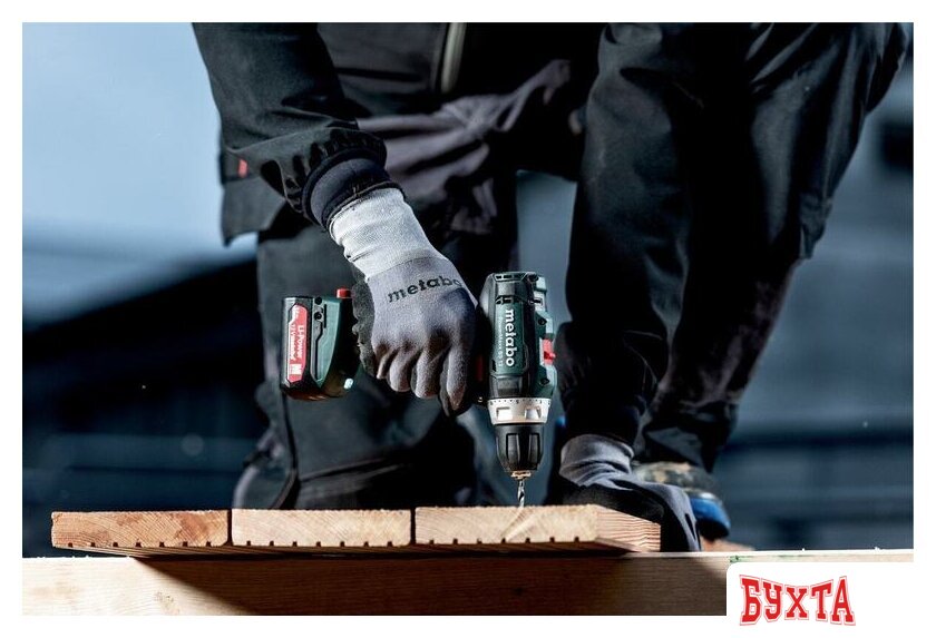 Дрель-шуруповерт Metabo PowerMaxx BS 12 601036500 (с 2-мя АКБ 2 Ah, кейс) 2