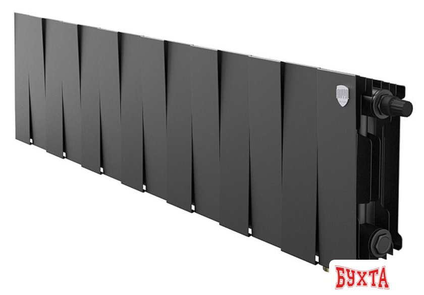 Биметаллический радиатор Royal Thermo PianoForte 200 Noir Sable VDR (14 секций)
